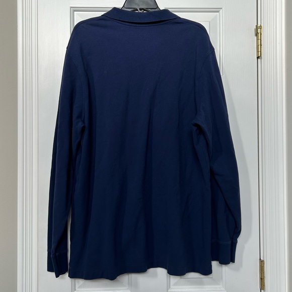 Vineyard Vines Navy Long Sleeve Polo Shirt size XL - Picture 3 of 3